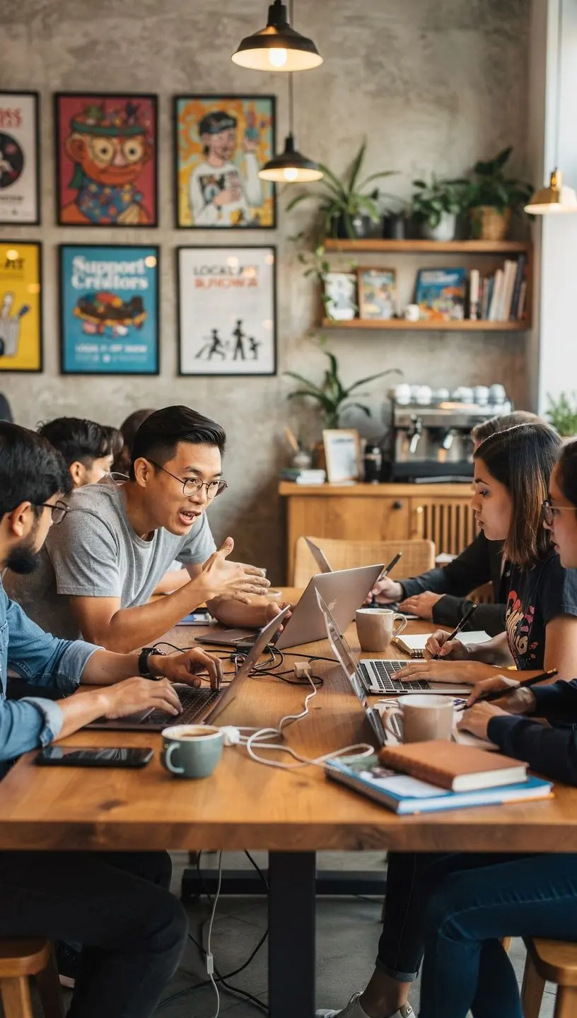 Person journaling with pen and notebook for self-reflection.