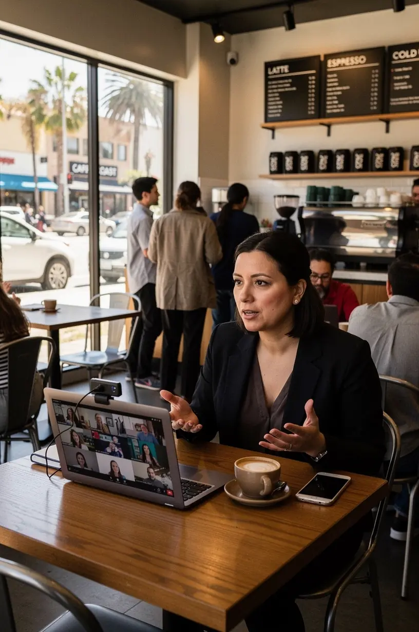 Professional team collaboration